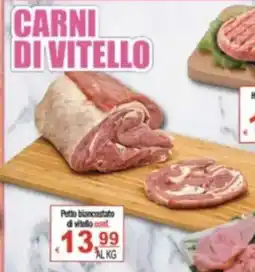 CTS Supermercati Petto biancostato di vitello offerta