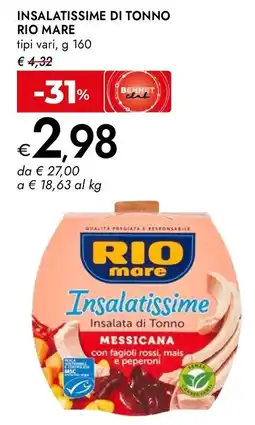 Bennet Insalatissime di Tonno Rio Mare offerta