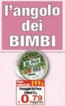 CTS Supermercati Formaggio Del Paese offerta