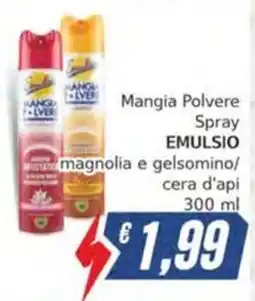Italy Cash Mangia Polvere Spray EMULSIO offerta