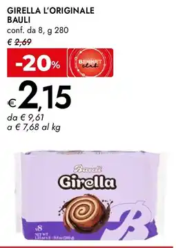 Bennet Girella l'originale Bauli offerta