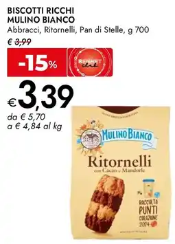 Bennet Biscotti ricchi Ritornelli con Cacao e Mandorle offerta
