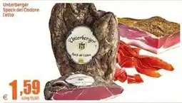 Elite Unterberger Speck del Cadore offerta