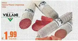 Elite Salame Milano-Ungherese letto Villani offerta