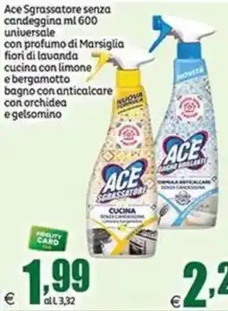 Elite Ace Sgrassatore senza candeggina offerta