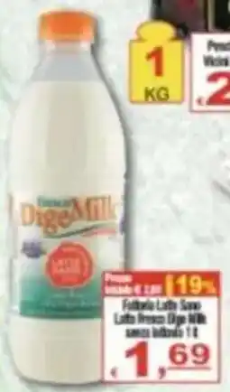 CTS Supermercati Fette di latte senza lattosio DigeMilk offerta