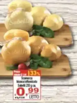 CTS Supermercati Scamorza bianca/affumicata Sabelli offerta