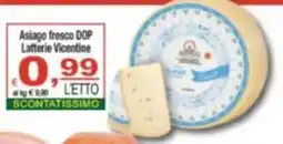 CTS Supermercati Asiago fresco DOP Latterie Vicentine offerta