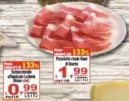 CTS Supermercati Prosciutto crudo Vitani di Norcia offerta