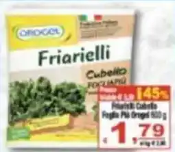CTS Supermercati Friarielli Cubello Foglie Pila Orogel offerta
