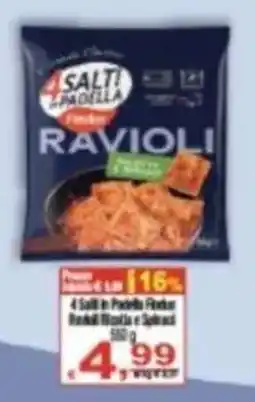 CTS Supermercati Salti in Padella Ravioli offerta