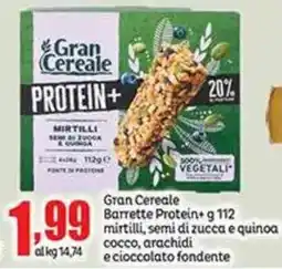 Elite Gran Cereale Barrette Protein+ offerta