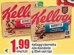 Elite Kellogg's barretta alle mandorle offerta