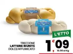 Despar Sicilia Treccione Latterie Riunite Dolce/Affumicato offerta