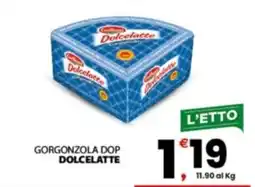Despar Sicilia Gorgonzola Dop Dolcelatte offerta