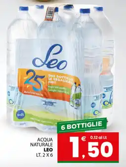 Despar Sicilia Acqua naturale LEO offerta