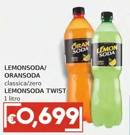 Italy Cash Lemonsoda/oransoda offerta