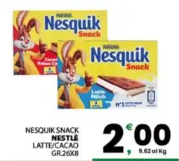 Despar Sicilia Nesquik Snack offerta