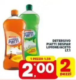 Despar Sicilia Detersivo piatti despar offerta