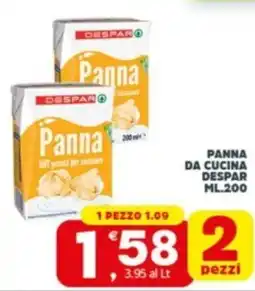 Despar Sicilia Panna Despar offerta