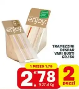 Despar Sicilia Tramezzini Despar offerta