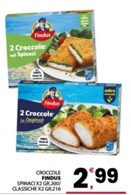Despar Sicilia Crocchette Findus offerta