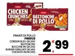 Despar Sicilia Panati di pollo Findus offerta