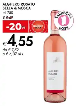 Bennet Alghero Rosato Sella & Mosca offerta