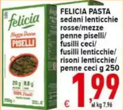 Iper Triscount Felicia pasta offerta