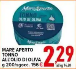 Iper Triscount Mare Aperto Tonno all'olio di oliva offerta