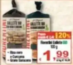 CTS Supermercati Focaccia Gallette Bio offerta