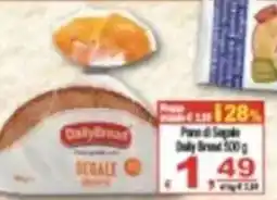 CTS Supermercati Pane di segale Daily Bread offerta