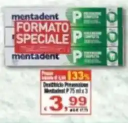 CTS Supermercati Mentadent P offerta