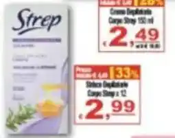 CTS Supermercati Crema Depilatoria Corpo Strep offerta