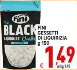 Iper Triscount Fini gessetti di liquirizia offerta