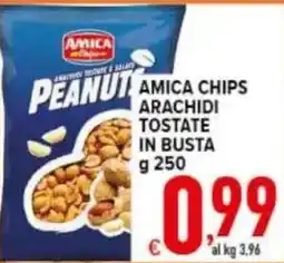 Iper Triscount Amica chips arachidi tostate in busta offerta