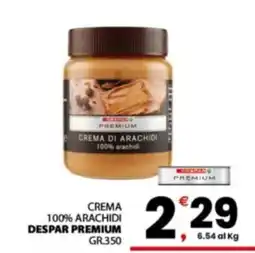 Despar Sicilia Crema di arachidi Despar Premium offerta
