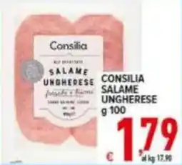 Iper Triscount Consilia Salame Ungherese offerta