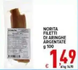 Iper Triscount Norita filetti di aringhe argentate offerta