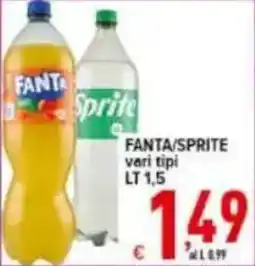 Iper Triscount Fanta/Sprite offerta