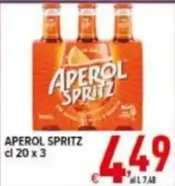 Iper Triscount Aperol Spritz offerta