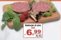 CTS Supermercati Hamburger di suino offerta