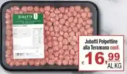 CTS Supermercati Jubatti Polpette alla Teramana offerta
