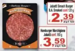 CTS Supermercati Hamburger Marchigiana Jubatti offerta
