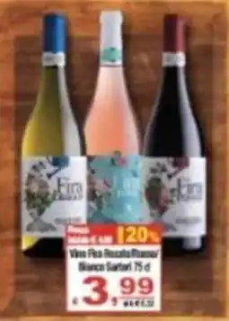 CTS Supermercati Vino Fina Rosato Bianco Sartori offerta