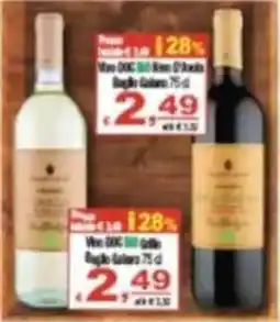 CTS Supermercati Vino DOC Nero D'Avola Baglio Galione offerta