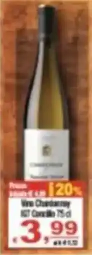 CTS Supermercati Vino Chardonnay IGT Cuneo offerta