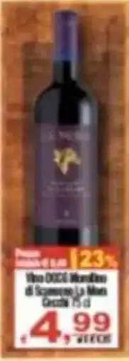 CTS Supermercati Vino DOCG Montefico di Scansano La Mora offerta