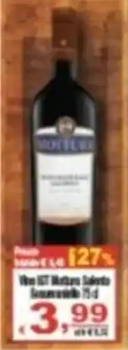 CTS Supermercati Vino IGT Mottura Selezione offerta