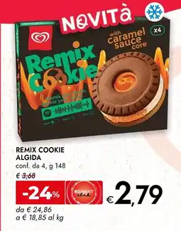 Bennet Remix Cookie Algida offerta